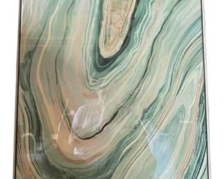 2 x 3 Green Abstract Artwork 