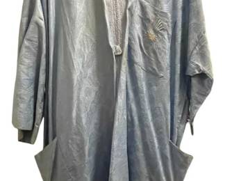 Custom Made Light Blue Dashiki Set 