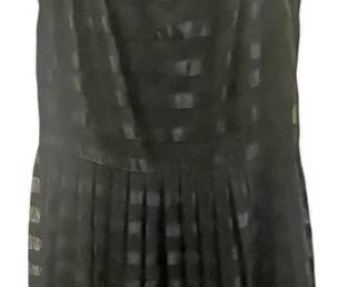 Calvin Klein Black Stripe Dress Size 14 