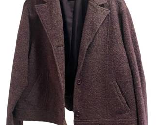 Jones New York Country Mauve Wool Jacket 