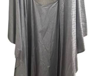 Custom Made Light Blue Embroidered Agbada 