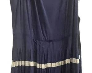 Talbots Size 16 Blue Stripe Tank Dress 