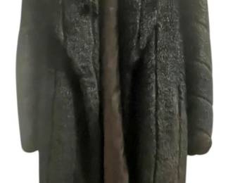 Olympia Limited Black Faux Fur Coat 