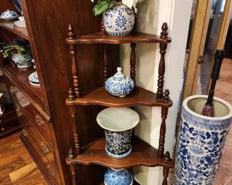 Nice corner 4 tier shelf.