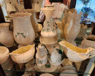 Very nice pieces of Belleek