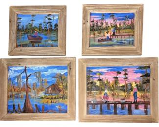 Original Louisiana Bayou Paintings 