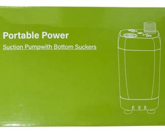 NEW Portable Power Suction Pump 