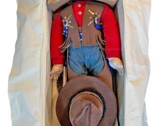 Porcelain Cowboy Ben Doll 