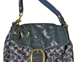 Coach Bleecker Denim Bag 