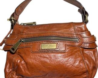 Fossil Leather Handbag 