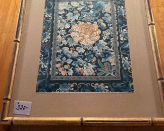 FRAMED CHINES TAPESTRY
