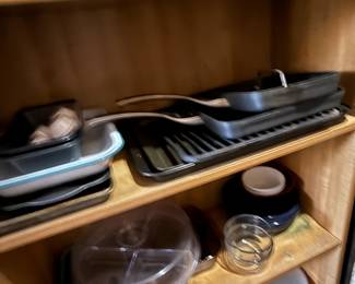 Cooking pots and pans