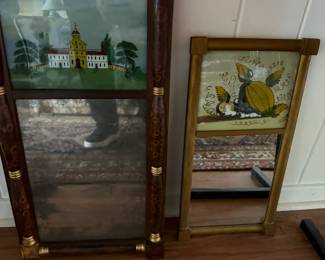 Federal antique mirrors