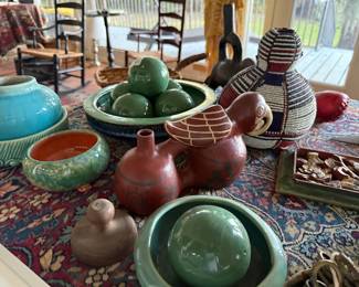 Vintage ceramics, S. American pottery