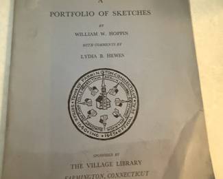 William Hoppins sketches, prints