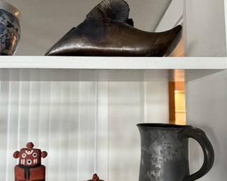 Turkish stirrup, Hopi kachina doll