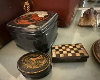 Antique & vintage trinket boxes