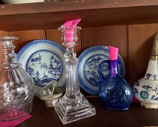 1800s Chinese ceramics and glass