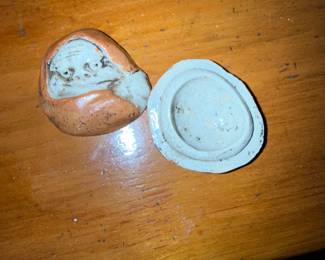 incense burner porcelain box