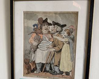 Thomas Rowlandson (1757-1827), A Monkey Merchant