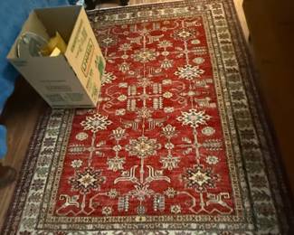 Kazak hand knotted rug