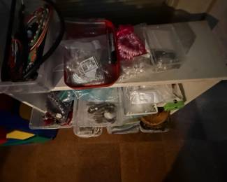 Beaded jewelry and beads