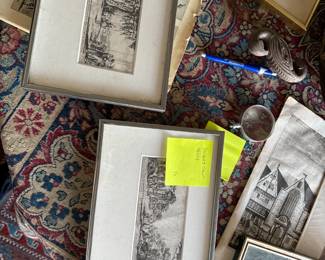 Antique and vintage prints