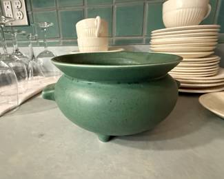 Haeger bowl, compote, Wedgewood Edme dishes