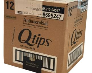 NEW Box of 12pk QTips 