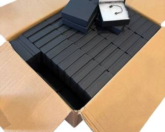 NEW Box of Bulk Jewelry Boxes 