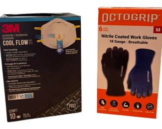 NEW Work Masks Gloves 