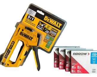 NEW DeWalt Staple Gun Arrow Staples 