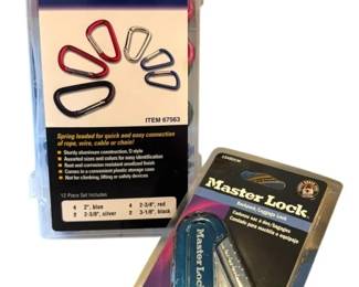 NEW Master Lock DRing Assortment 