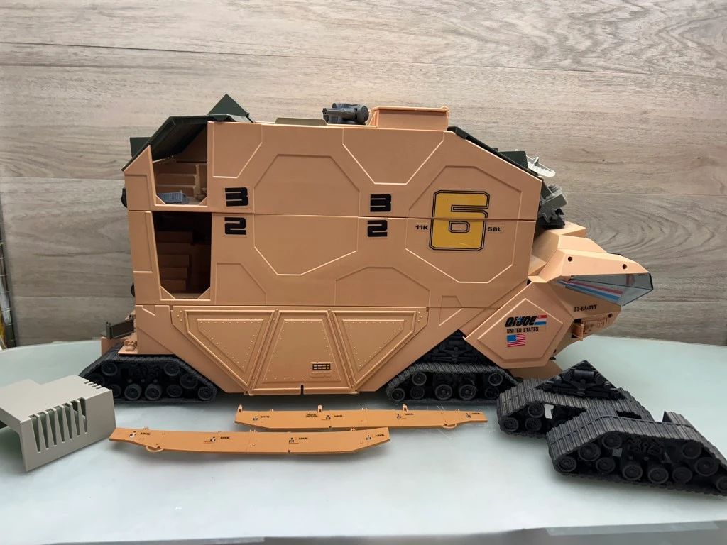 Vintage 1980s G.I. Joe Mobile Command Center