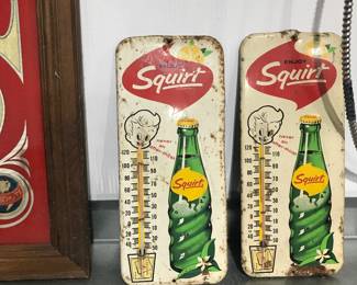 Vintage Squirt Thermometers