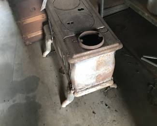 Cast Iron Stove - also have several butane heaters