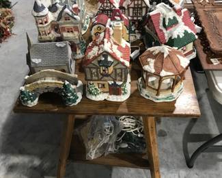 Christmas village pieces