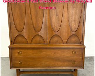 Lot 189 MidCentury Modern Brasilia Gentleman s Tall Chest Dresser by Broyhill Premier.