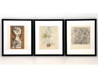 Lot 348 3pcs Paul Klee prints