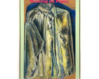 Lot 255 Initialed and dated 93 Pastel Drawing on Paper.