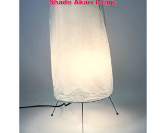 Lot 176 ISAMU NOGUCHI Signed Paper Shade Akari Lamp.