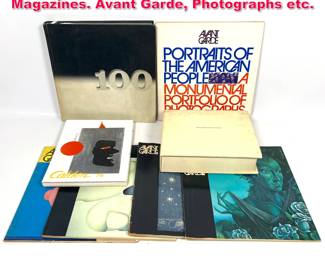 Lot 254 Grouping of Art and design Magazines. Avant Garde, Photographs etc.