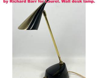 Lot 43 Midcentury SpriteLite table lamp by Richard Barr for Laurel. Wall desk lamp.