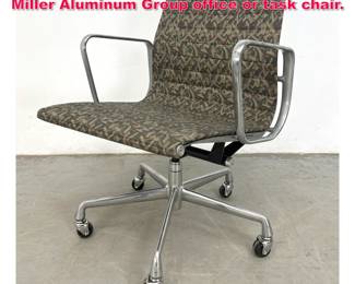 Lot 548 Charles and Ray Eames for Herman Miller Aluminum Group office or task chair.