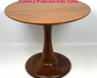 Lot 5 Kipp Stewart Drexel Declaration Mid Century Pedestal Side Table