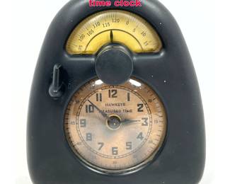 Lot 12 1932 Isamu Noguchi Hawkeye time clock
