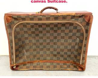 Lot 534 Louis Vuitton Damier Ebene canvas Suitcase.
