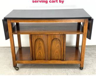 Lot 428 MidCentury Modern Kent Coffey bar serving cart by