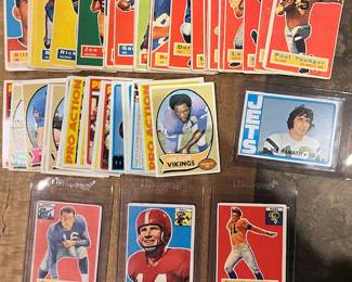 Vintage football cards