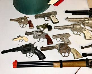 Vintage toy cap guns (Some SOLD)